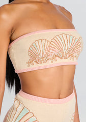 Janna Metallic Knit Top