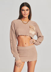 Cropped Devin Sweater