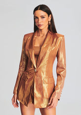 Killy Silk Chiffon Blazer