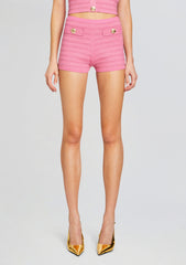 Sandra Metallic Bandage Knit Short