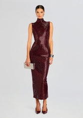 Lust Embellished Knit Dress