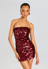 Nolia Sequin Embellished Dress