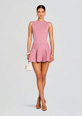Audrina Metallic Knit Dress