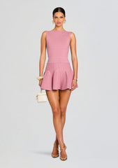 Audrina Metallic Knit Dress