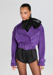 Rubee Suede Coat