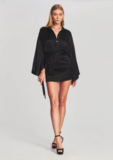 Scottie Silk Dress