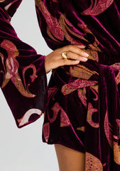 Thesaly Velvet Dress