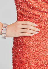Mich Sequin Ombre Dress