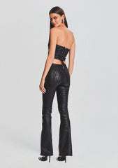Lana Coated Knit Pant