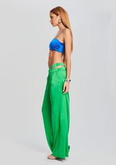 Clay Silk Top