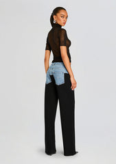 Chani Knit Denim Pant