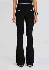 Joliet Metallic Rib Knit Pant
