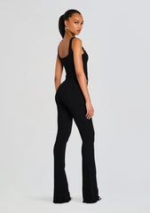 Joliet Metallic Rib Knit Pant