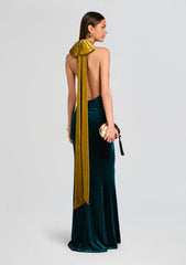 Goleta Velvet Dress