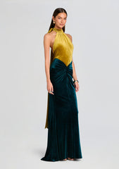Goleta Velvet Dress